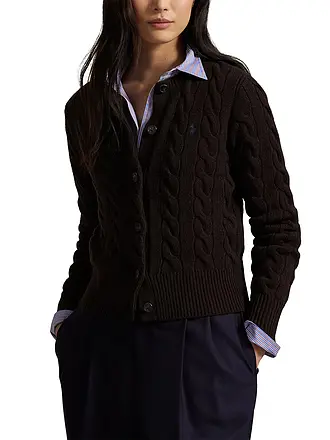 POLO RALPH LAUREN | Strickjacke | braun